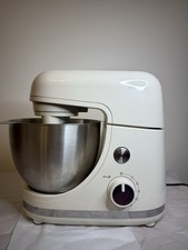 Moulinex Stand Mixer White Kitchen Machine With Bowl & Attachments Working