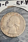 1938-P WASHINGTON QUARTER EF CIRCULATED COIN!!