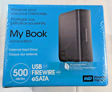 WESTERN DIGITAL My Book Home Edition 500GB USB 2.0 eSATA External Hard Drive