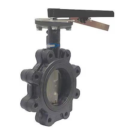Milwaukee Valve Cl223e 4 Butterfly Valve, Lug, 4 In, Ci, Epdm Liner