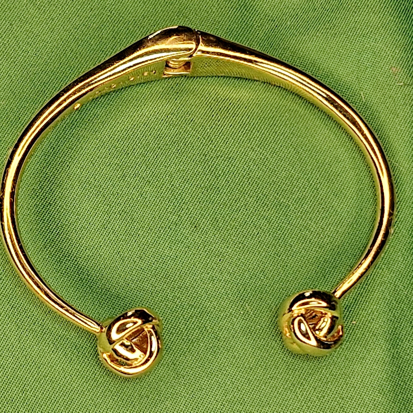 Kate Spade Knot Bracciale Cerniera Nodo Scintillante Tono Oro Lucido 6 75" Us intime Ottimeioni