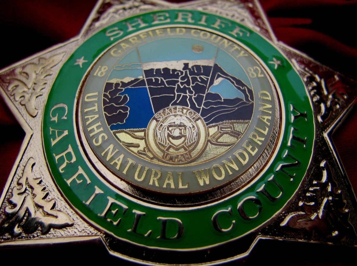 Historical police badges, G a r f i e l d, U t a h , Angebot!