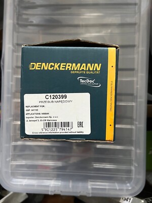 FOR NISSAN D22 PICKUP OUTER CV JOINT KIT 2/98-04/05 DENCKERMANN C120399