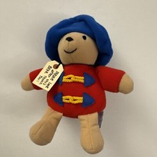 My First Paddington Bear Plush Red coat Blue Hat 6" OC25