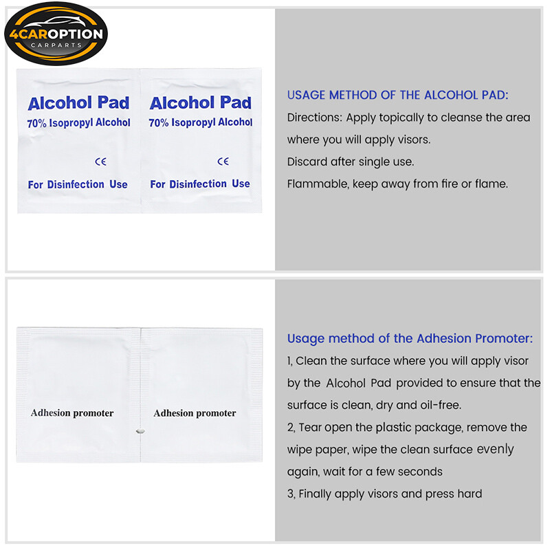 Fit 05-15 Toyota Tacoma Standard Cab Window Visors Rain Sun Guard Vent Deflector