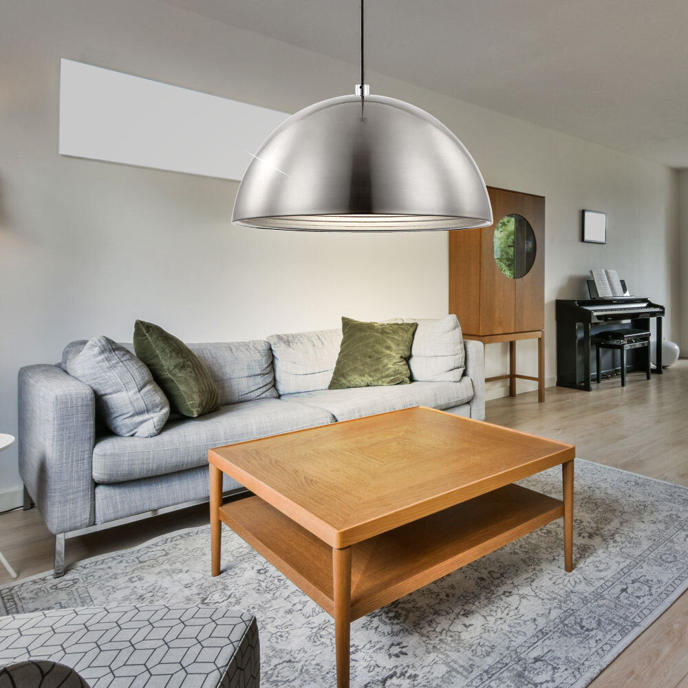 LED Hängeleuchte STRANG 120cm 3000K Aluminium | - LED Lampen und Beleuchtung