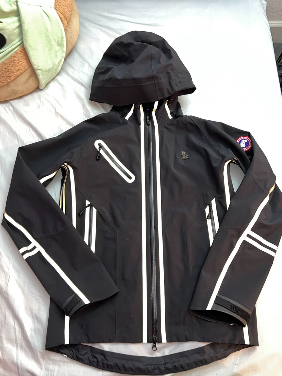 Pre-Loved Canada Goose x OVO Timber Shell Jacket, Black Reflective