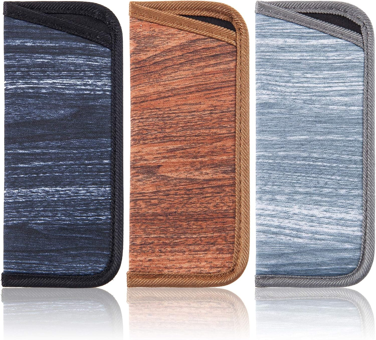 Glasses Case Eyeglass Pouch, Soft Neoprene Eyewear Sleeve Spectacles Bag Protect