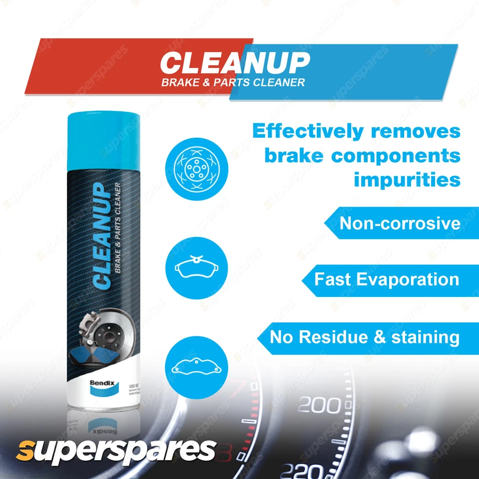 Front + Rear BCP Brake Rotors Bendix Pads for Mazda 323 Astina 323 Protege BJ - image 2 of 4