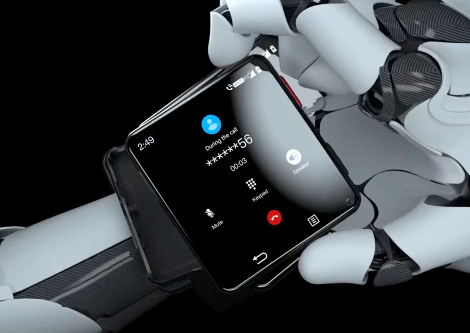 MINI SMARTPHONE MONTRE CONNECTÉE 4G ANDROID 11 Écran HD 2.64" 1200MAH!!!! - Photo 3/4