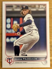 2022 Topps Update Series Chris Paddack #US75 Twins NM O/C