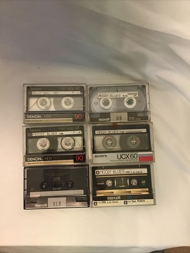 Progressive Rock audio cassette tapes lot Iggy Pop Joe Satriani Moody Blues Etc - 第 3/5 張圖片