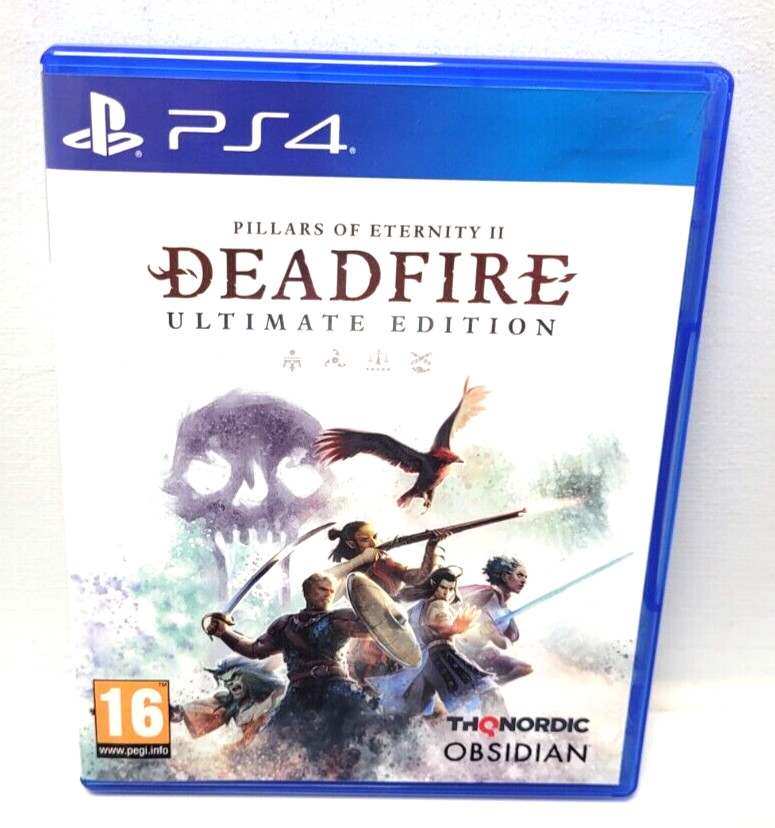 Pillars of Eternity II 2 Deadfire Ultimate Edition PS4 | Mint Disc | PS5 Compat