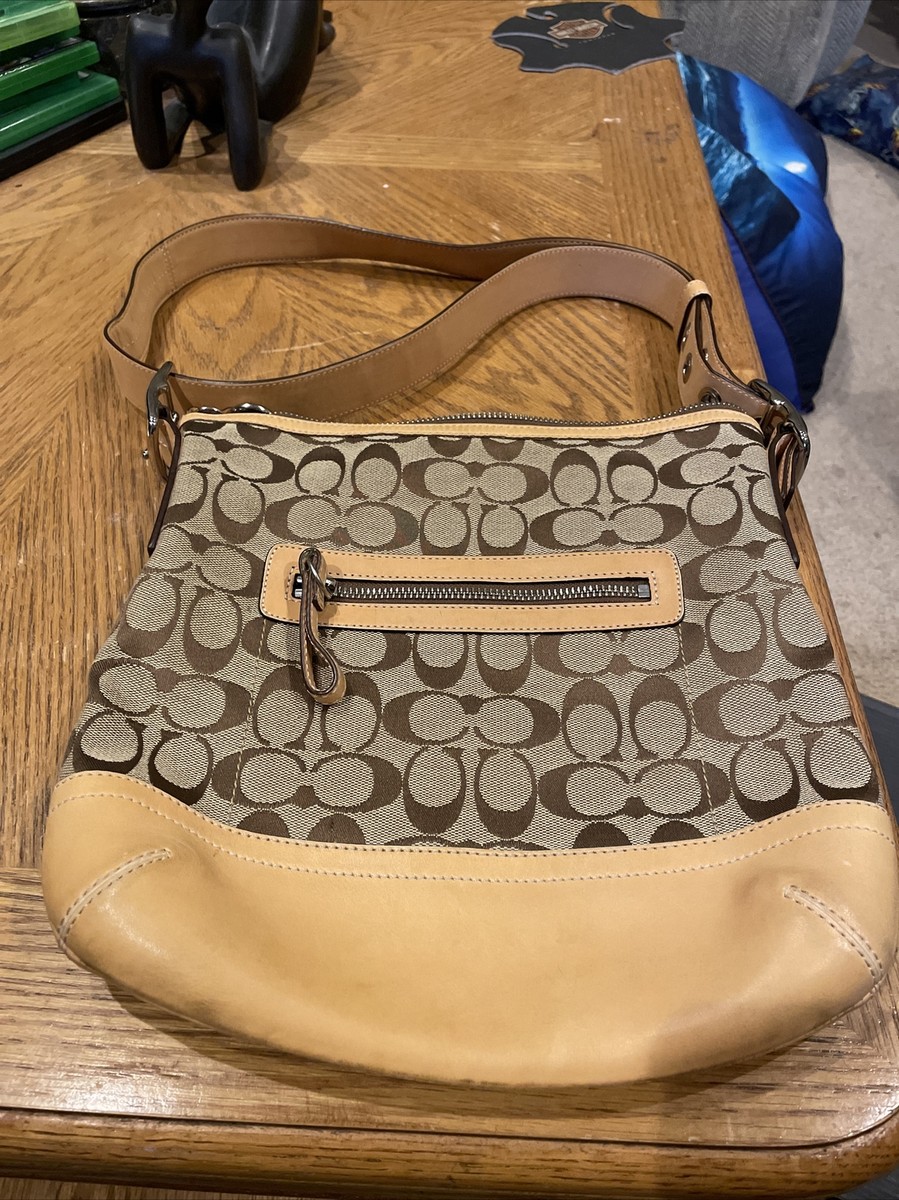 Coach 9362 Slim Crossbody Shoulder Bag With Storage Bag Leather | eBay