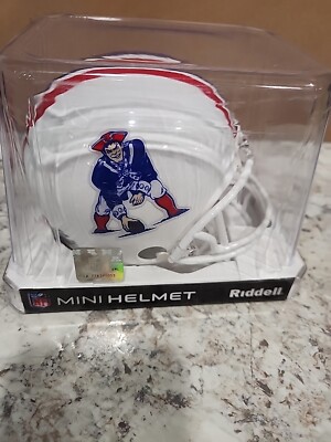 Riddell NFL New England Patriots TB (82-89) VSR4 Non-Speed Mini-Helmet