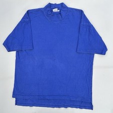 Vintage 80’s Tower 46 Blue Blank T Shirt Surf Skate Beach Men’s XL Made In USA