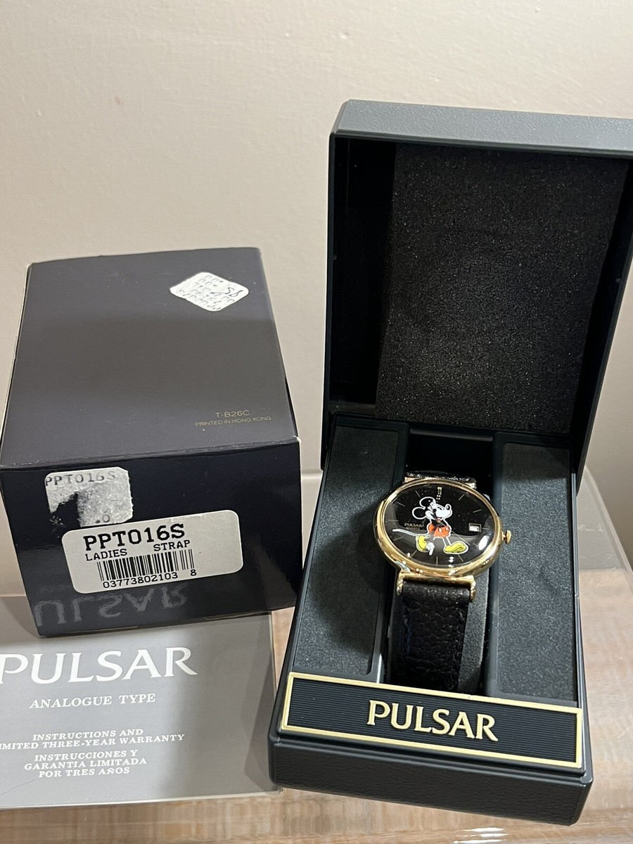 PULSAR ミッキーマウス mickey Disney クォーツ A349 Pulsar Limited Edition Mickey Mouse #2503 Pocket watch w