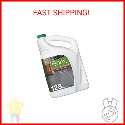 Bona Multi-Surface Floor Cleaner Refill - 128 fl oz - Unscented - Refill for Bon
