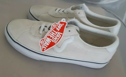 NEW VANS OFF THE WALL SKATE SHOES SUEDE BEIGE MEN'S SIZE 9 WOMEN'S SIZE 10.5 - Bild 2 von 2