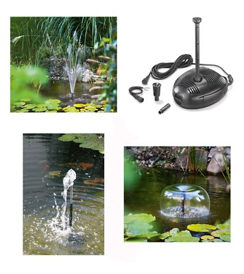 12 18 Volt Solar Ersatzpumpe Solarpumpe Teich Springbrunnen Gartenteich Pumpe Ebay