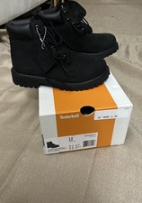 Little Kid's Timberland 6 In. Premium Boot Black Sz 1.5