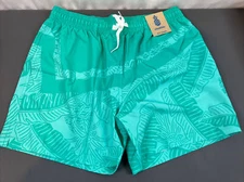 NWT Chubbies The Pastel Pals 5.5” Classic Swim Trunks Large