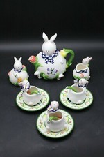 Mercuries Easter Bunny Tea Set