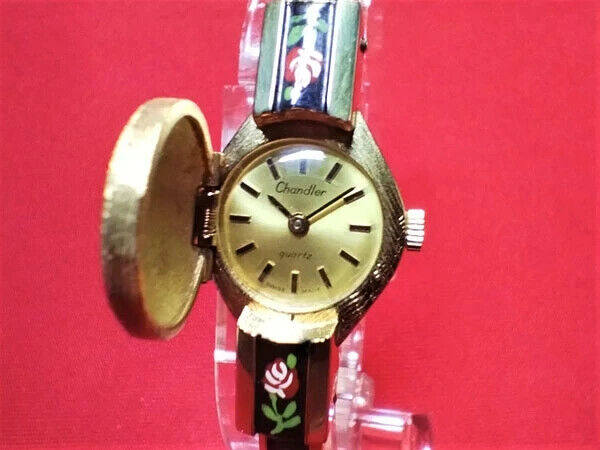 アクセサリー silver rose design bangle watch New Fashion