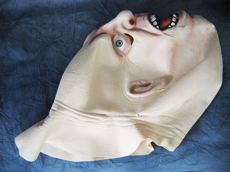 HORROR UPSIDE DOWN - Effect Latex Mask FX Latexmaske Karneval Halloween Disguise - Bild 4 von 4