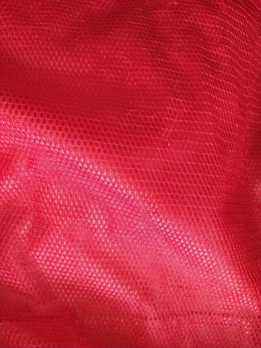 Kenpo Men's Full Zip Windbreaker Hooded Jacket Red Black Size Large Pockets - Picture 9 of 9