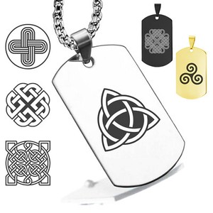 celtic dog tag