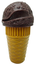 Play Food Vintage Large Chocolate Ice Cream Cake Cone Mint