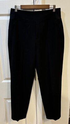 Spanx Ponte Ankle Leggings Pants Women Size Small Black 20202R
