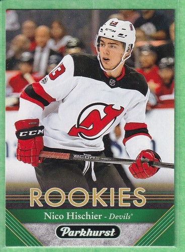2017-18 Upper Deck Parkhurst Rookies #290 Nico Hischier New Jersey Devils - Bild 1 von 2