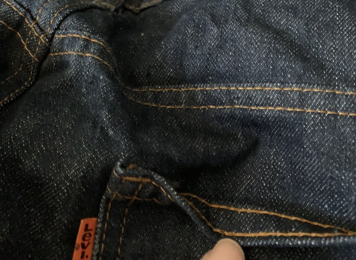 vintage Levi's 646 jeans orange tab Talon 42 zipper size 40 vintage Levi's 646 jeans orange tab Talon 42 zipper size 40