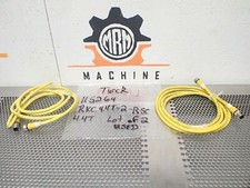 Turck U5264 RKC 4.4T-2-RSC 4.4T Euro Fast Cordsets 80" Long Used (Lot of 2)