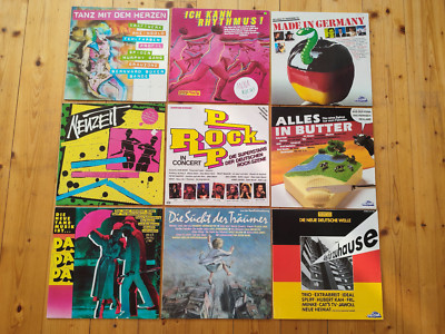 NDW - 9 LPs - Neue Deutsche Welle - Sampler- Various Artists Sammlung - 80er