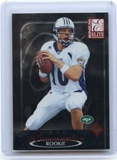 2000 DONRUSS ELITE #136 CHAD PENNINGTON ROOKIE CARD RC #789/2000 - NEW YORK JETS