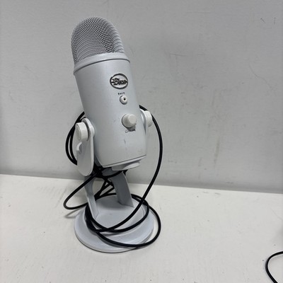 Blue Yeti USB Condenser Microphone Whiteout Edition Professional Recording Mic