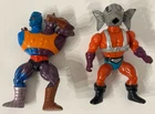 Vintage Masters of the Universe MOTU 2 Figures For Parts Incomplete