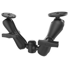 RAM-101U-CD1 RAM 1/2" NPT Threaded Adapter with Two C Size...