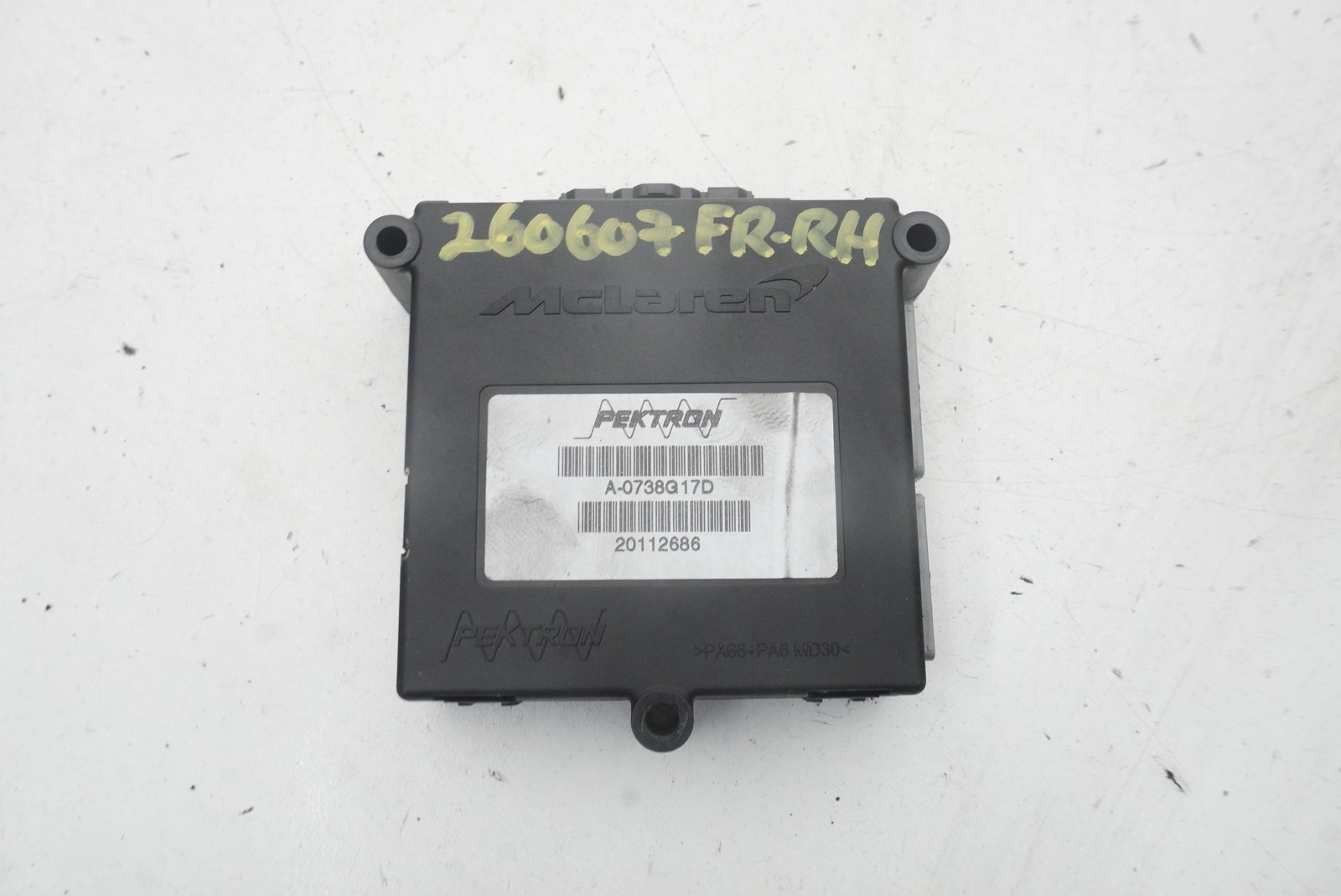 McLaren 750S Front Right Door control module P/N 14M0655CP