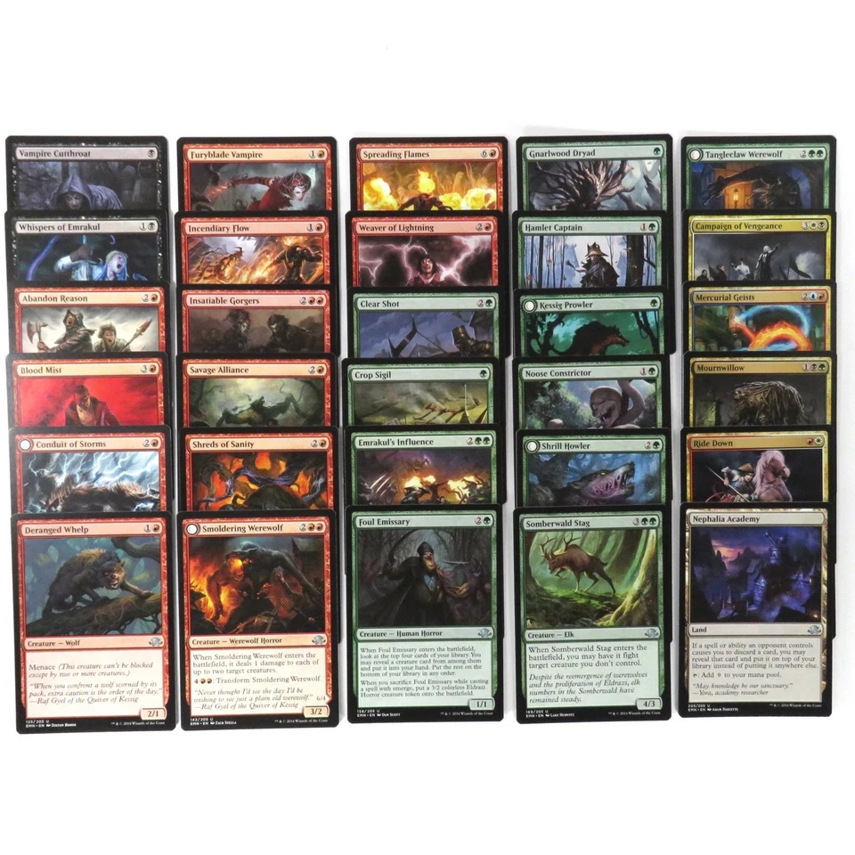 ELDRITCH MOON ~ Complete 70 Card UNCOMMON SET MtG Vampire Cutthroat Lone Rider - Image 3 of 3
