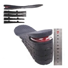 Unisex Height Increase Insoles 11cm 4.4 Inches Adjustable Insoles Breathable ...