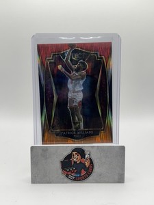 2020-21 Select - Premier Level Patrick Williams #185 Red White Orange Shimmer