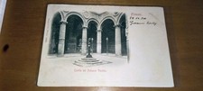 Cartolina Firenze Cortile Palazzo Vecchio (Vg, 1900) Timbri Rari 