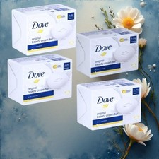 Dove Original Beauty Cream Bar Soap 90g x 16 Bars | Deep Moisture for Soft Skin