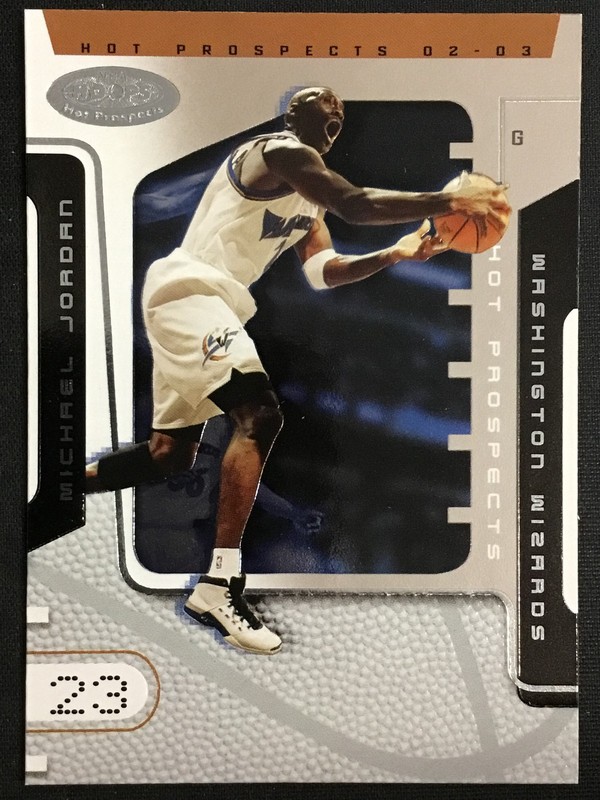 2002-03 Hoops Hot Prospects #34 Michael Jordan Washington Wizards MINT