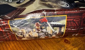 Brand New Lego Indiana Jones 7620: Motorcycle Chase From 2008 With Damaged Box