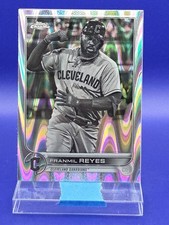 Franmil Reyes 2022 Topps Chrome Sonic Black & White RayWave Refractor SP 🔥
